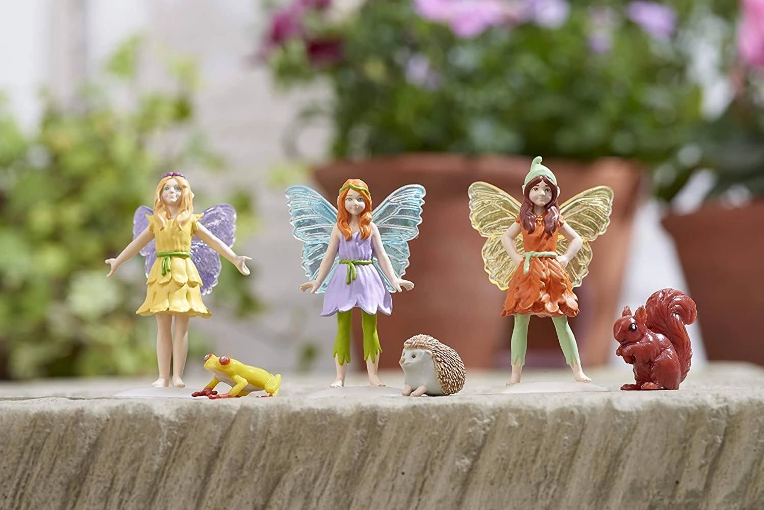 My Fairy Garden FG203 Fairies and Friends 3-Pack Figurines