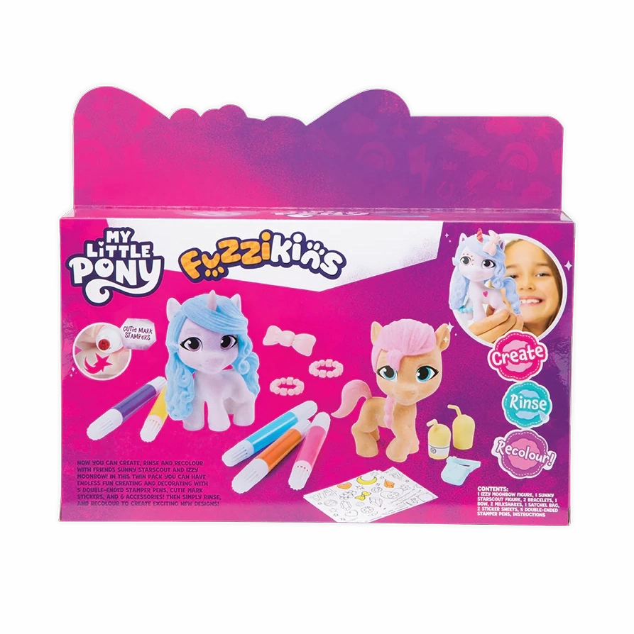 My Little Pony Fuzzikins Sunny & Izzy Twin Pack