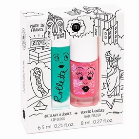 Nailmatic Nailpolish   Lipgloss Duopack New York Sissi/Coco