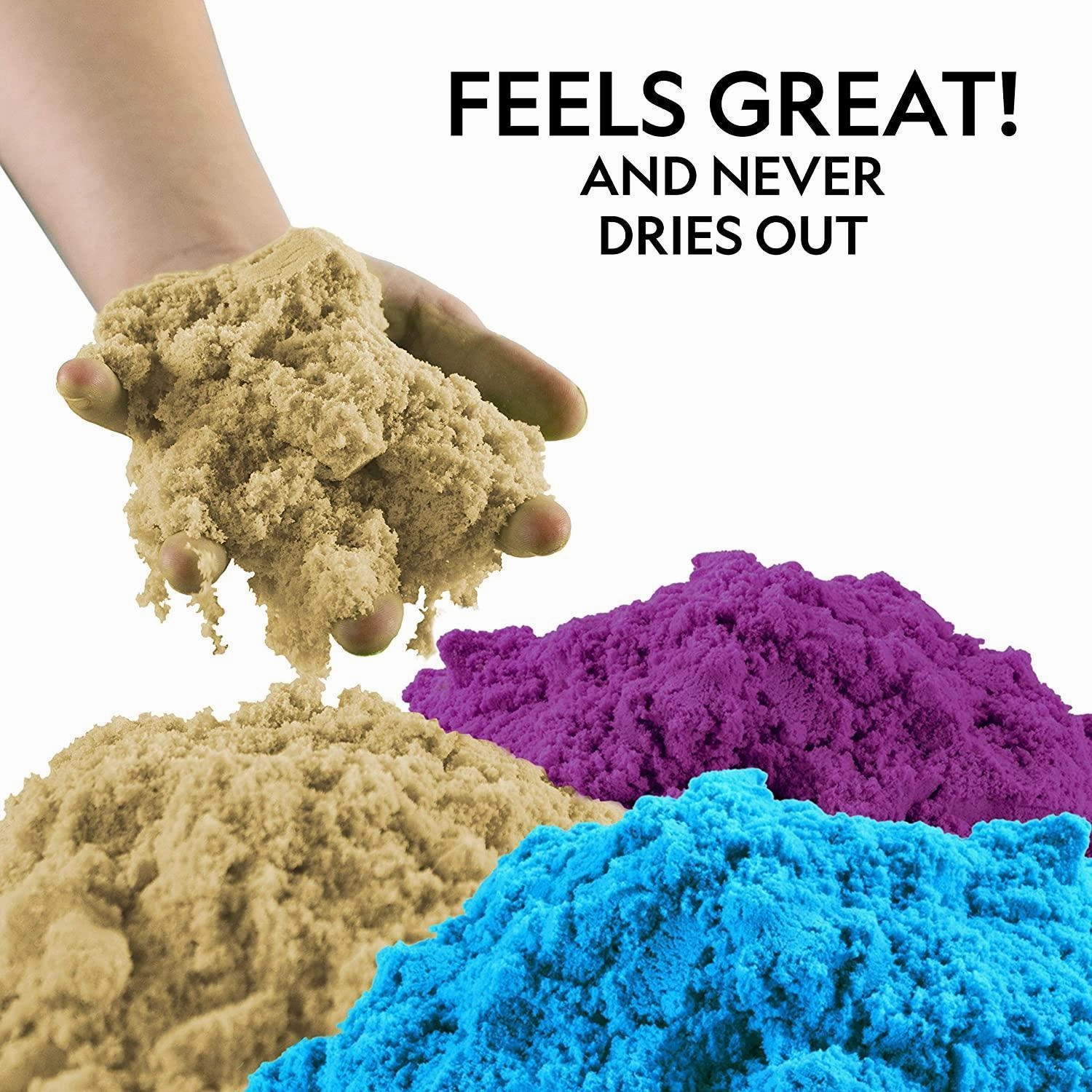 National Geographic Play Sand - Assorted Colours