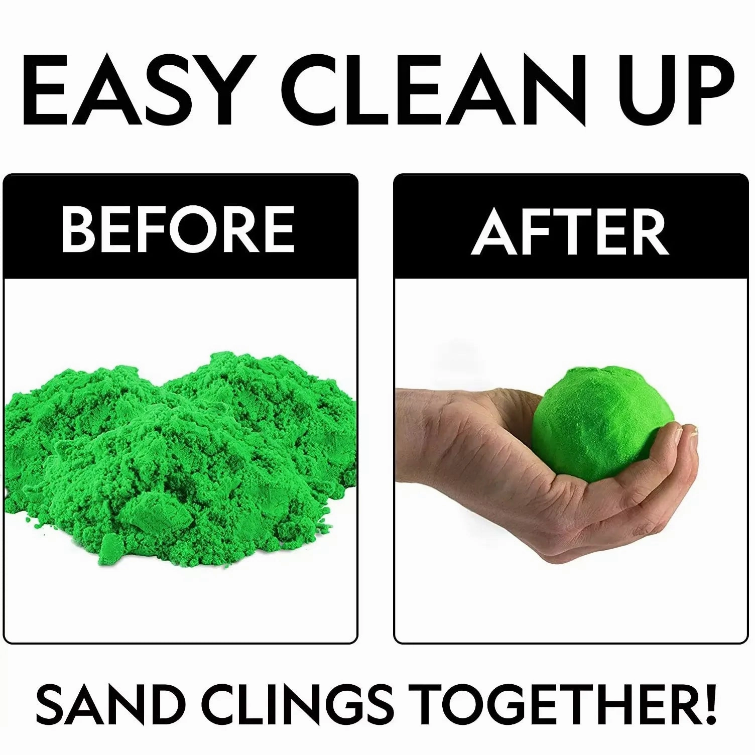 National Geographics Ultimate Green Play Sand