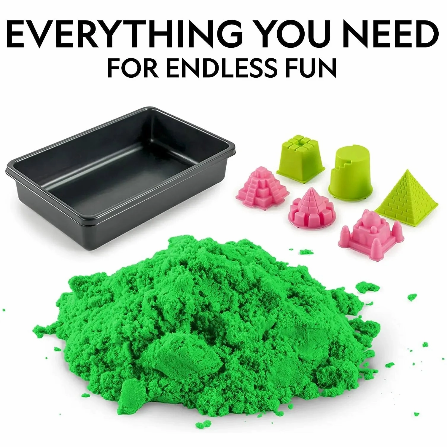 National Geographics Ultimate Green Play Sand