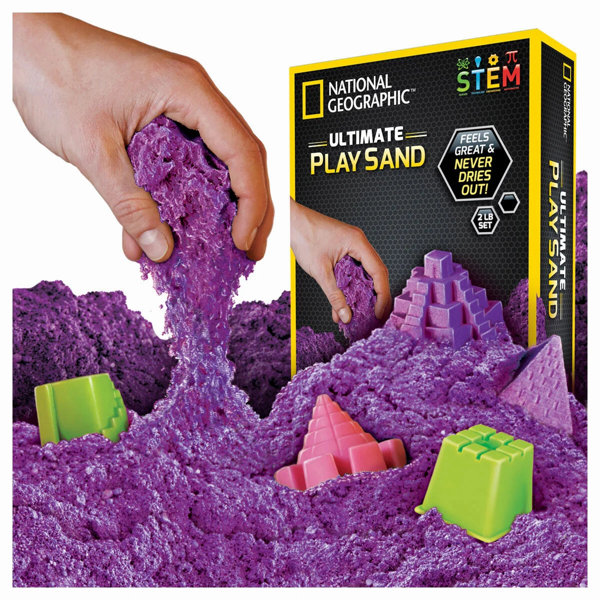National Geographics Ultimate Purple Play Sand