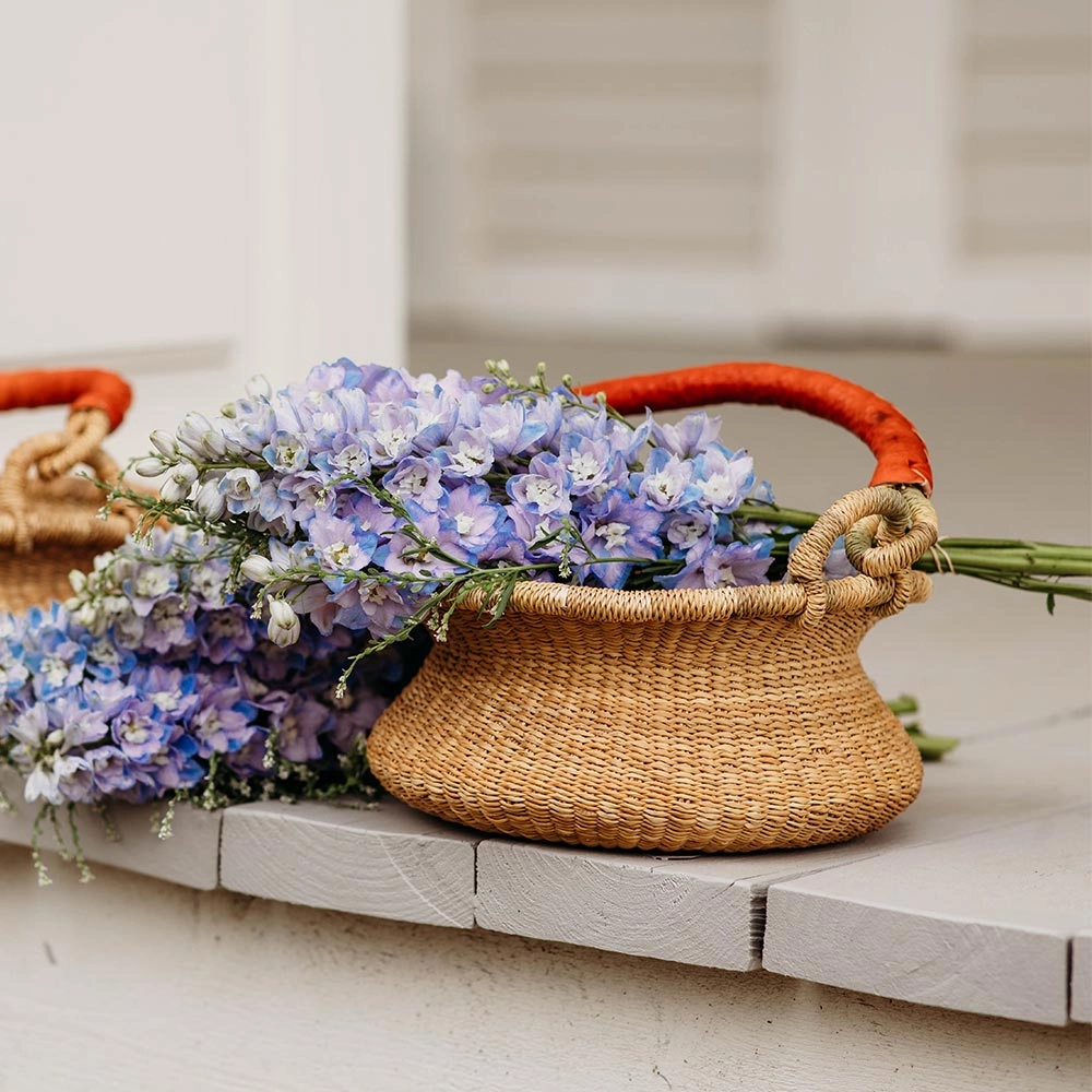 Natural Swing Bolga Basket