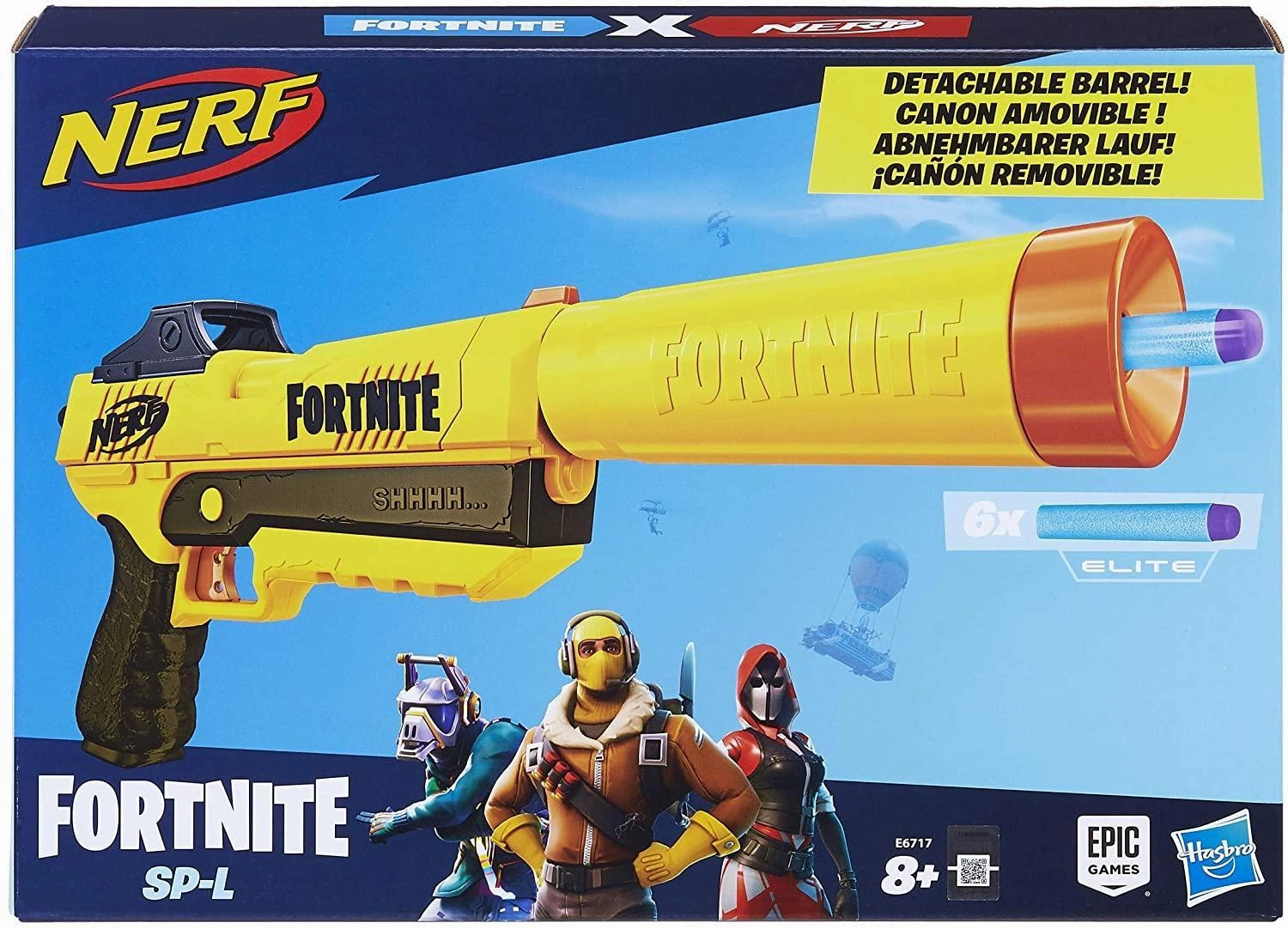 Nerf E6717EU4 Fortnite SP-L Nerf Elite Dart Blaster