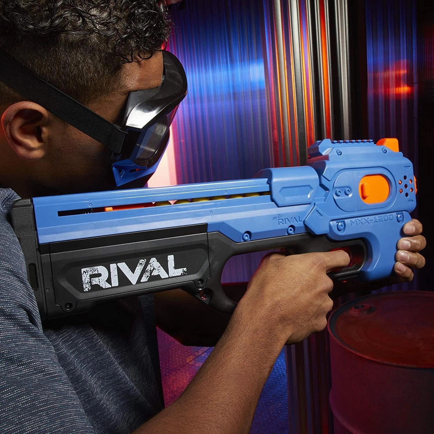 Nerf Rival Charger MXV-1200 Motorised Blaster - Team Blue