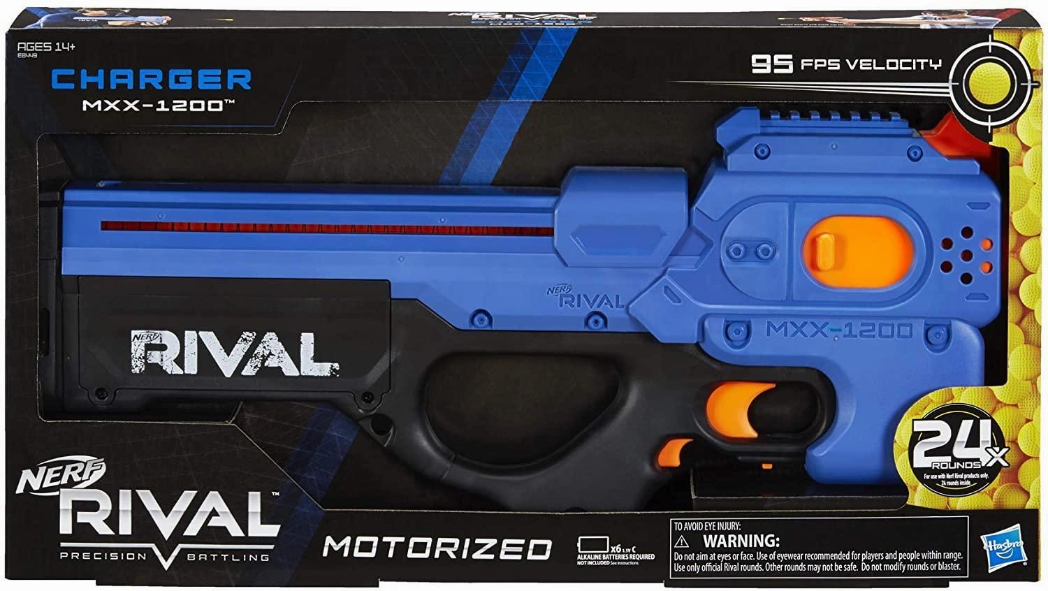 Nerf Rival Charger MXV-1200 Motorised Blaster - Team Blue