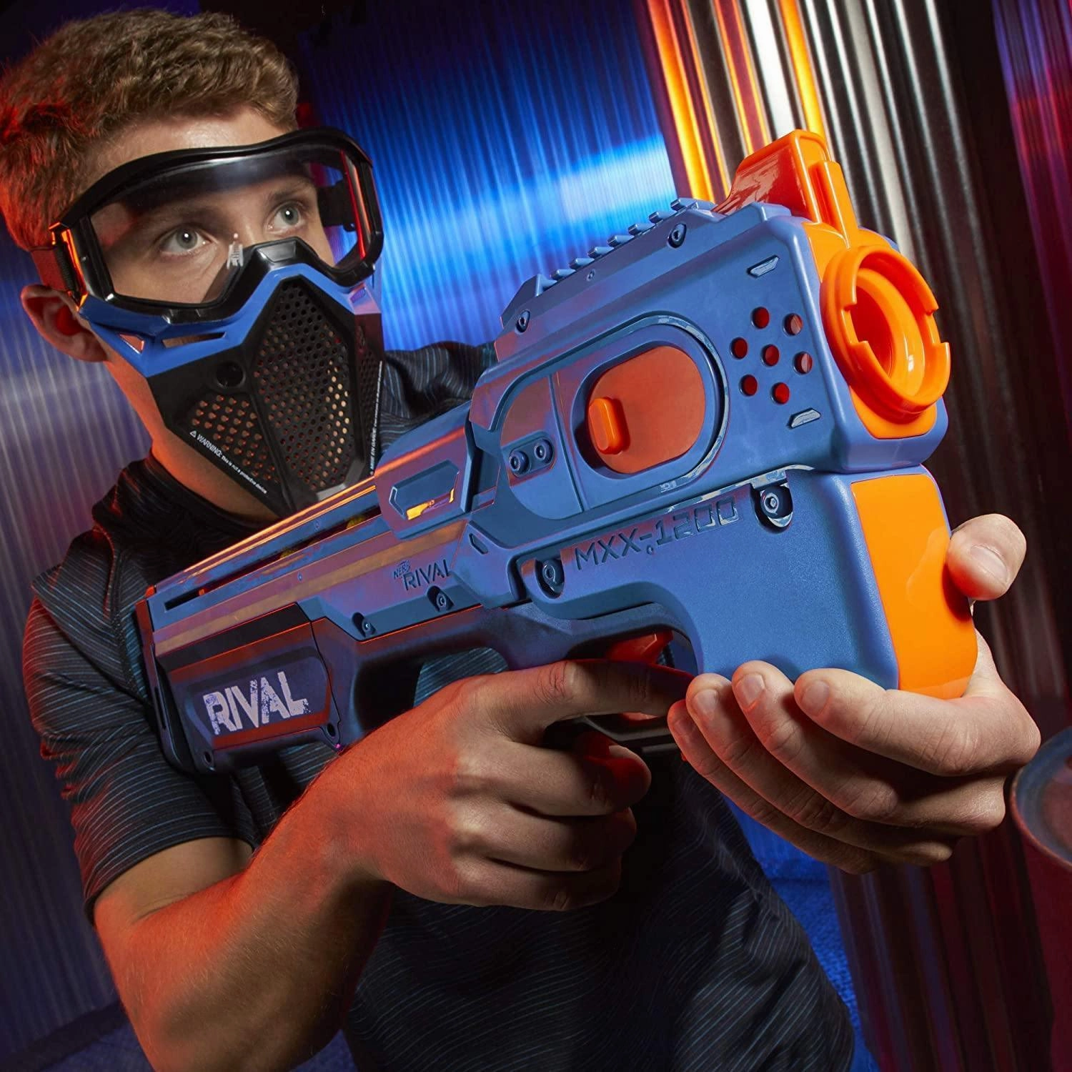 Nerf Rival Charger MXV-1200 Motorised Blaster - Team Blue