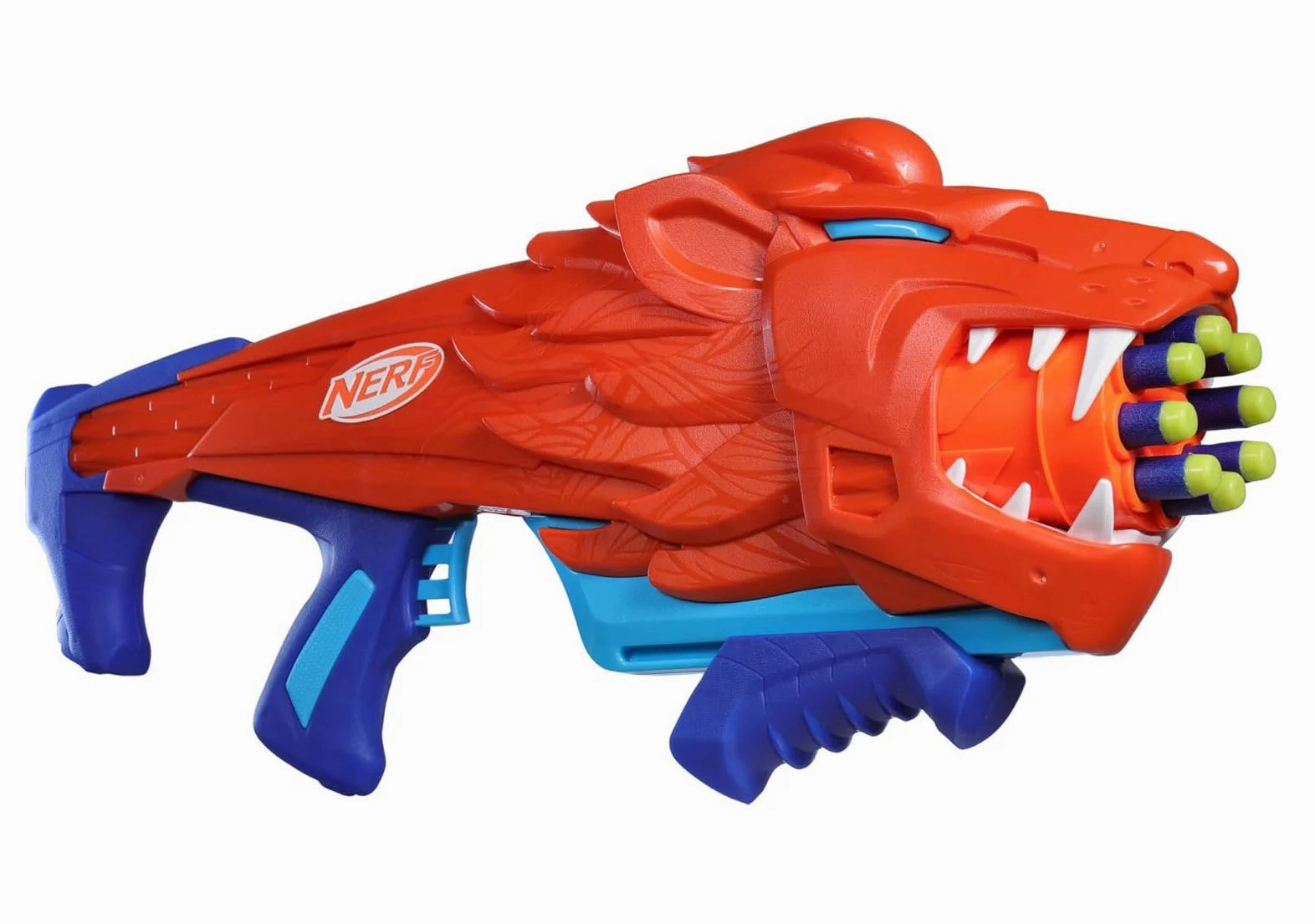NERF Wild Lionfury Easy Play Dart Blaster