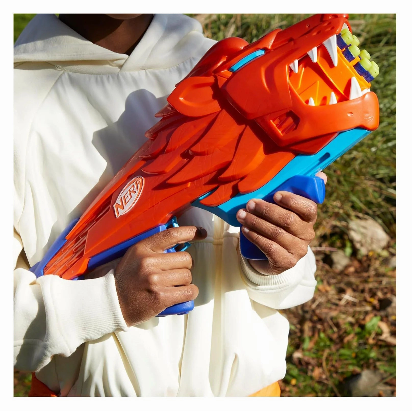 NERF Wild Lionfury Easy Play Dart Blaster