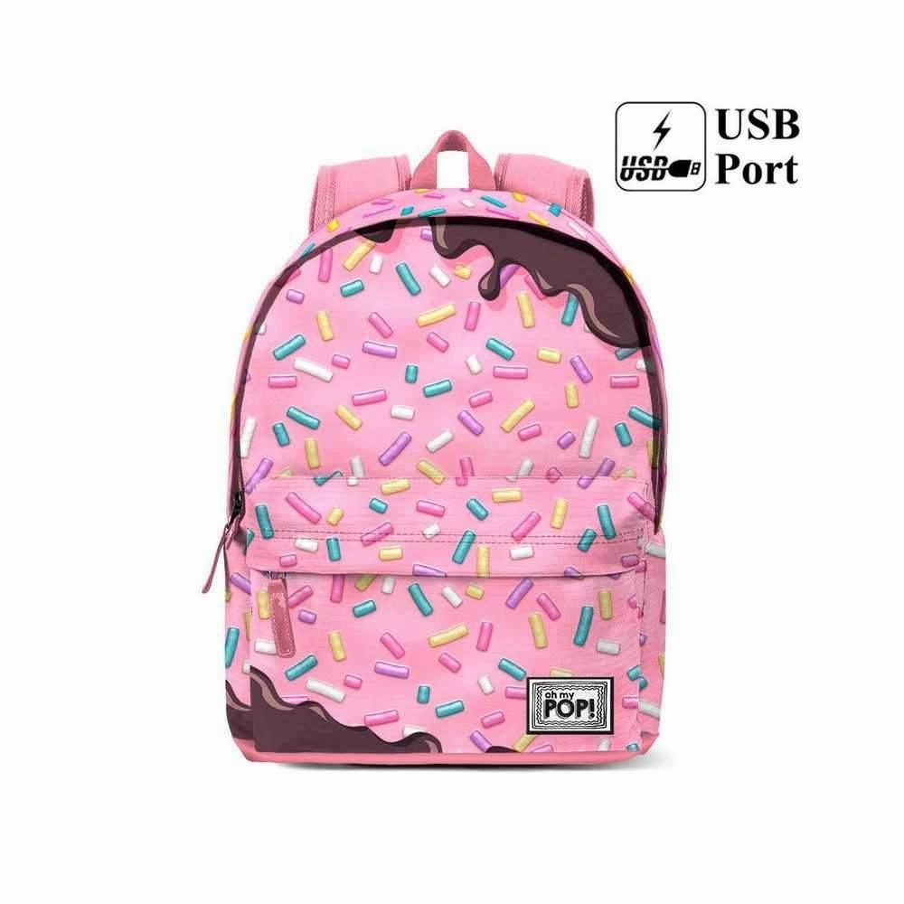 Oh My Pop Sprinkles School Backpack 44cm Pink