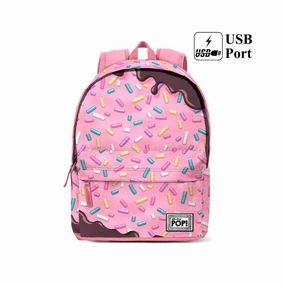 Oh My Pop Sprinkles School Backpack 44cm Pink