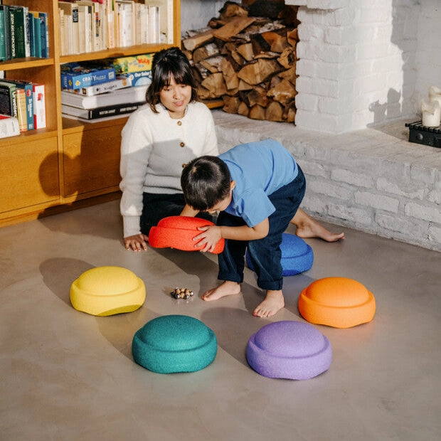 Original Rainbow Balance and Stepping Stone Set
