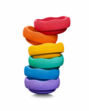 Original Rainbow Balance and Stepping Stone Set