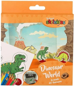 Original Shrinkles Dinosaur World (Mini Craft Pack)