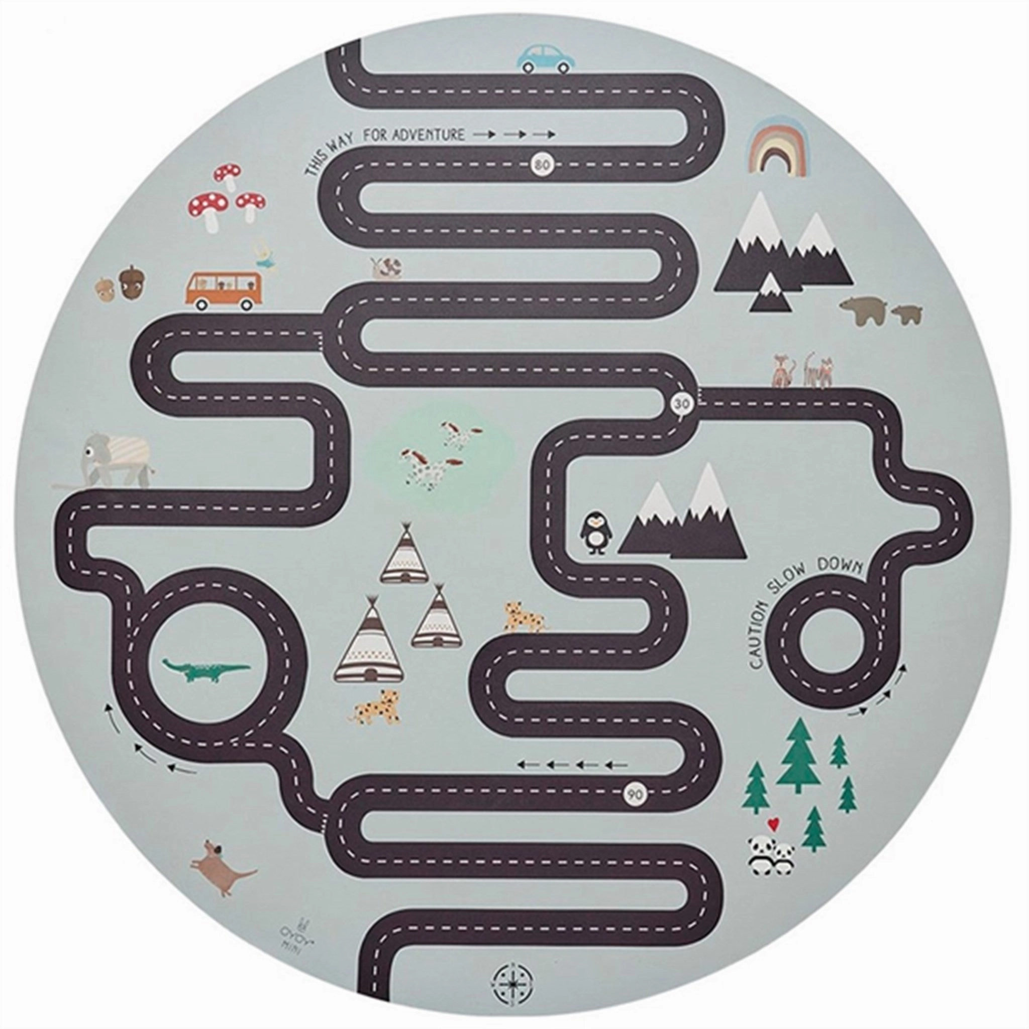 OYOY Adventure Playmat Multi