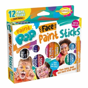 Paint Pop Face Paint Sticks 12 Pack
