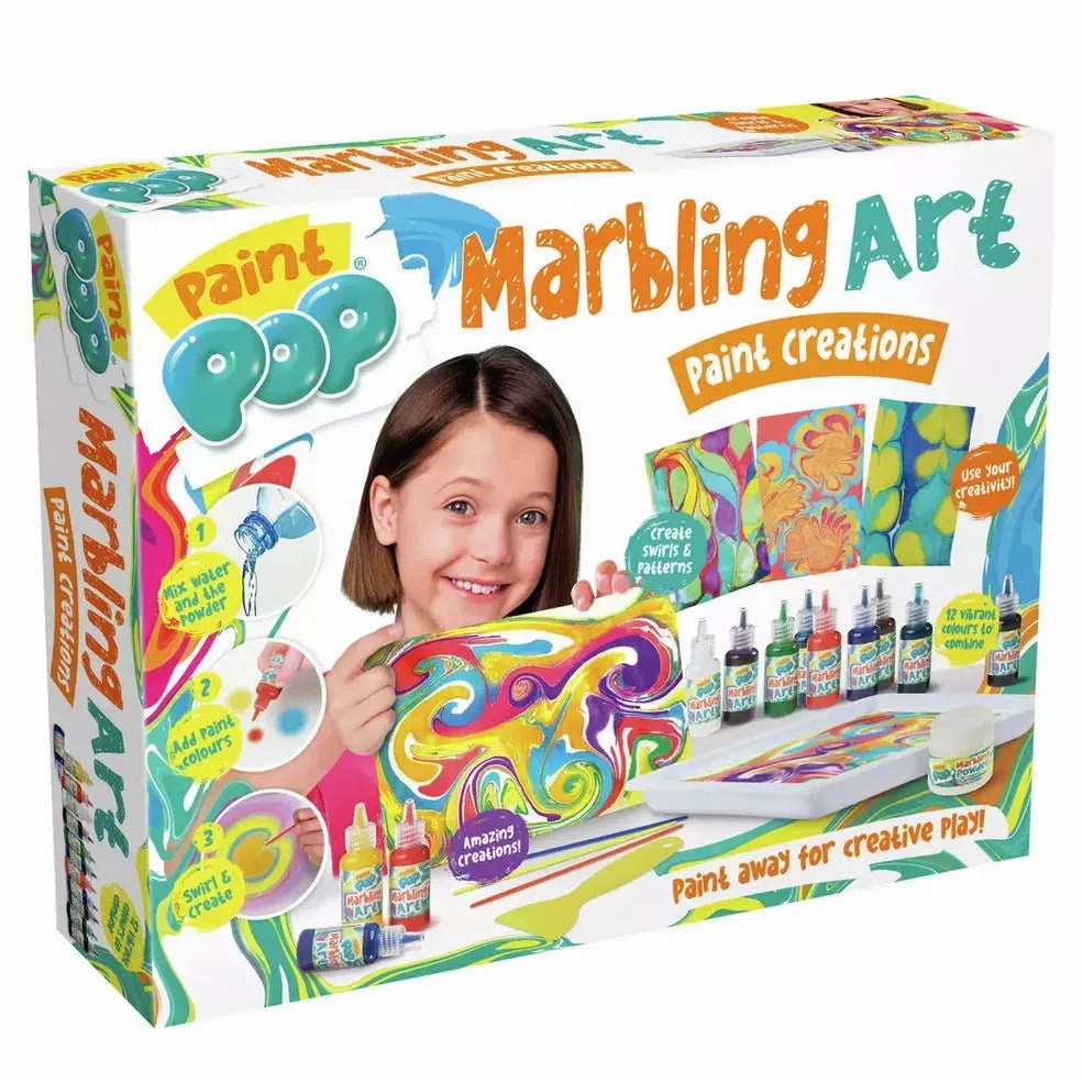 Paint Pop Marbling Set 12 Paints
