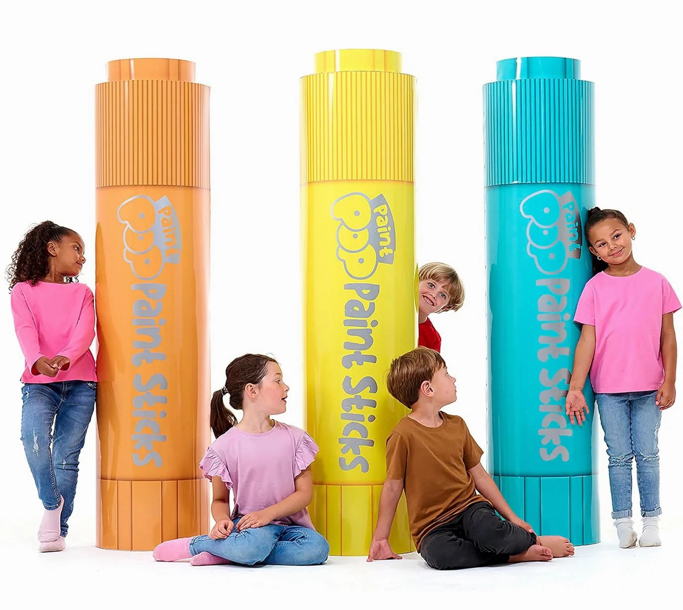 Paint Pop Paint Sticks For Kids - 12 Pack