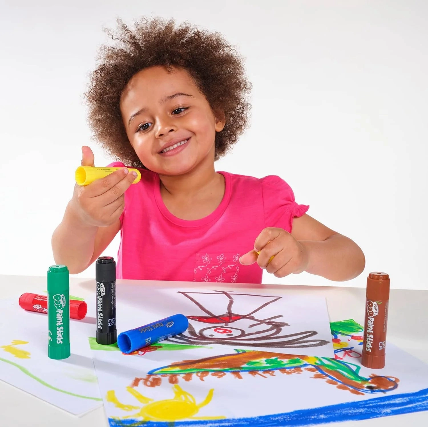 Paint Pop Paint Sticks For Kids - 12 Pack