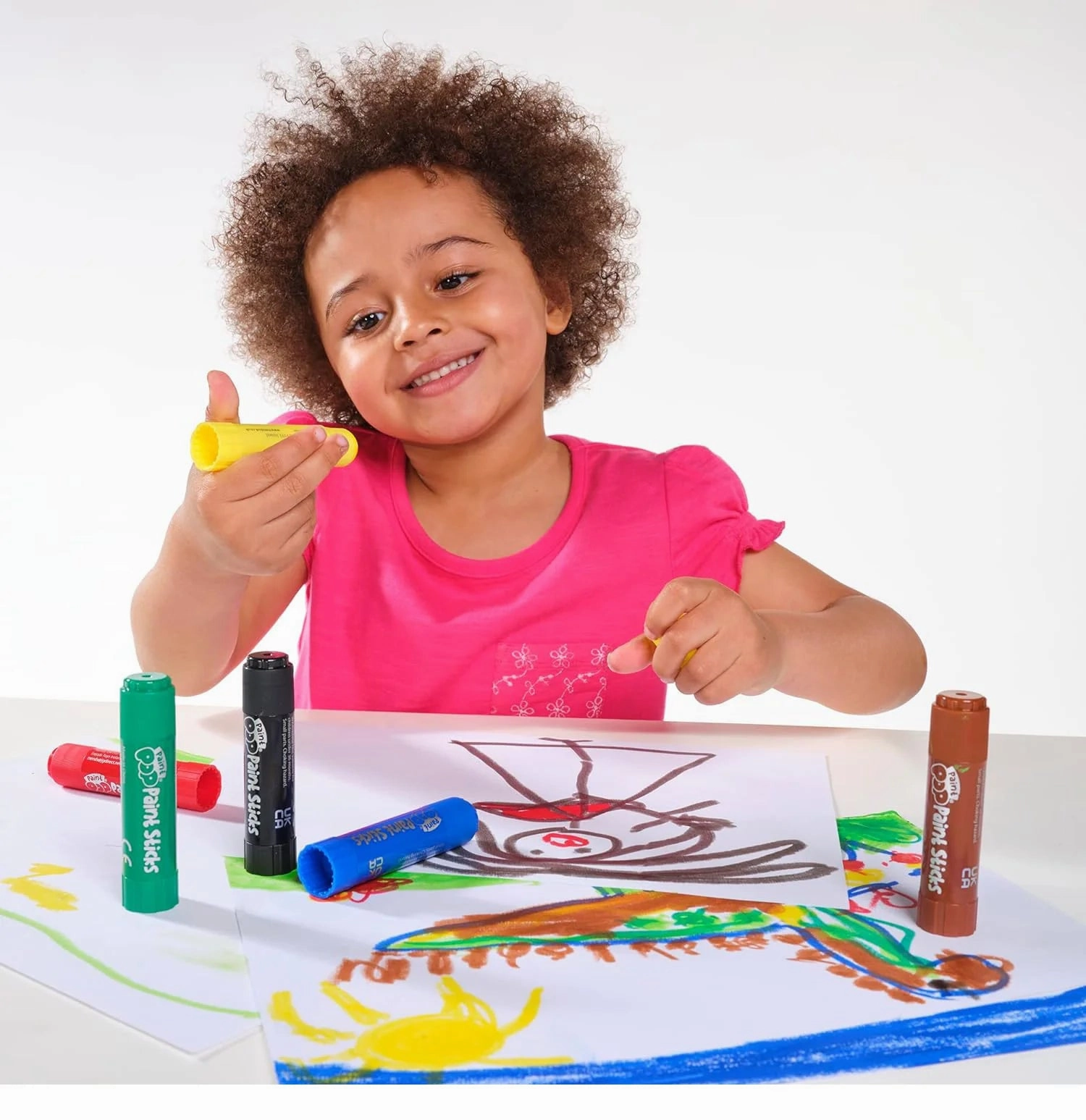 Paint Pop Paint Sticks For Kids - 20 Pack Tubb