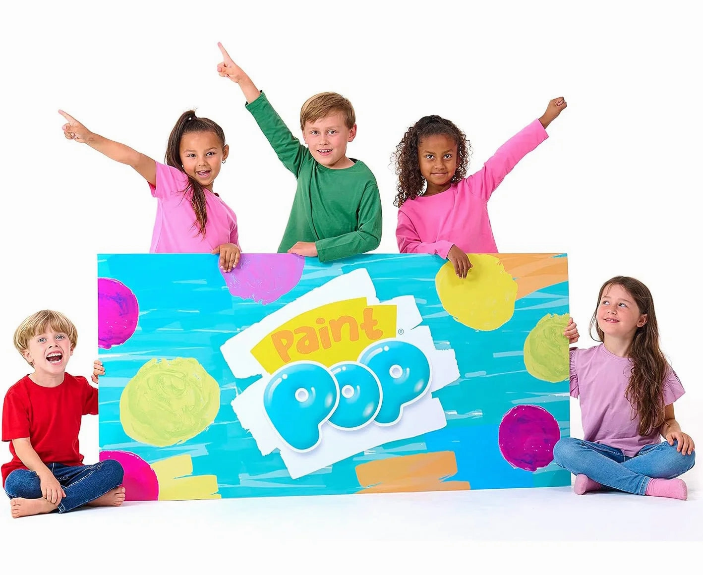 Paint Pop Paint Sticks For Kids - 20 Pack Tubb