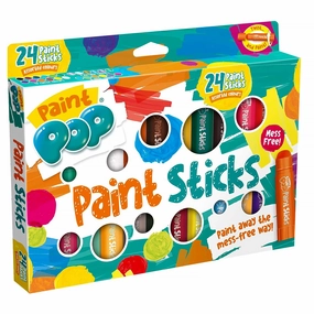 Paint Pop Paint Sticks For Kids - 24 Pack
