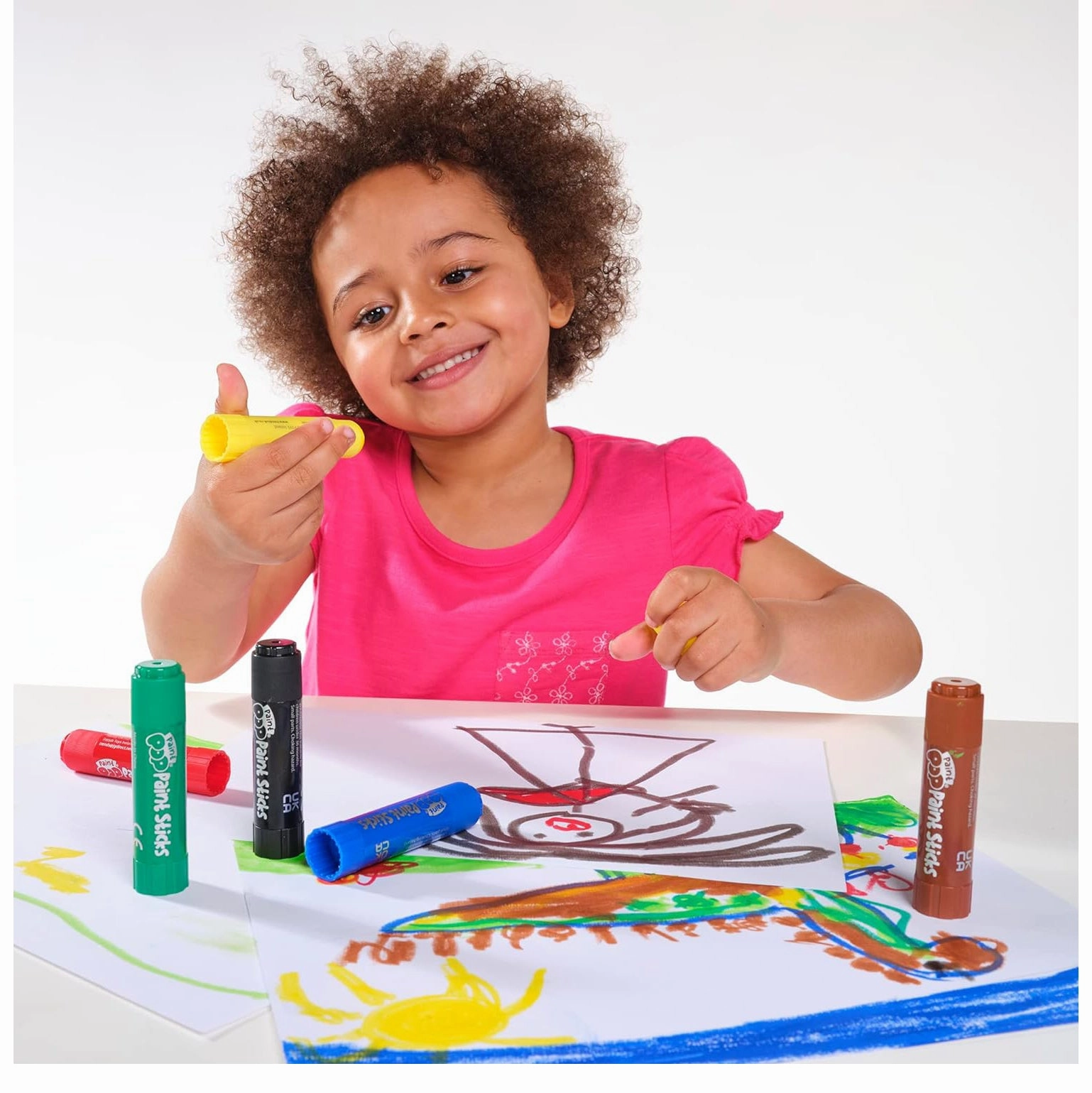 Paint Pop Paint Sticks For Kids - 24 Pack