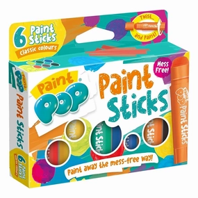 Paint Pop Paint Sticks For Kids - 6 Pack