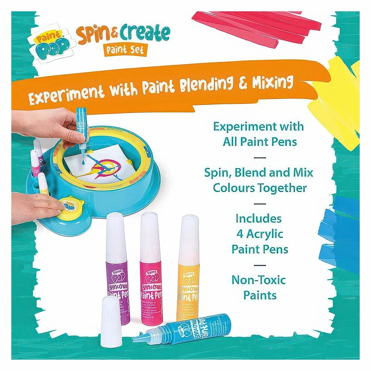 Paint Pop Spin & Create Paint Set