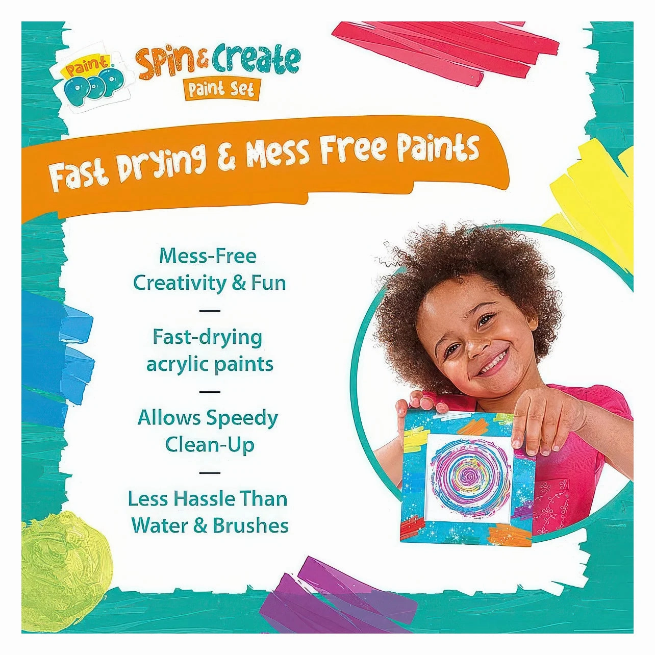 Paint Pop Spin & Create Paint Set