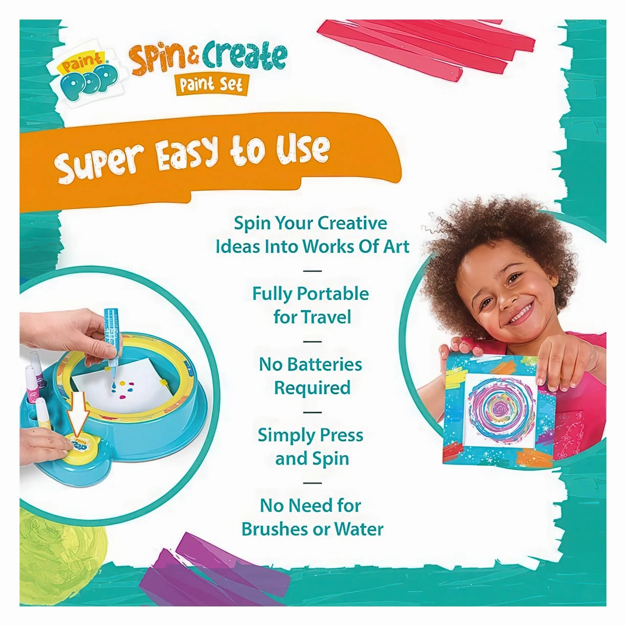 Paint Pop Spin & Create Paint Set