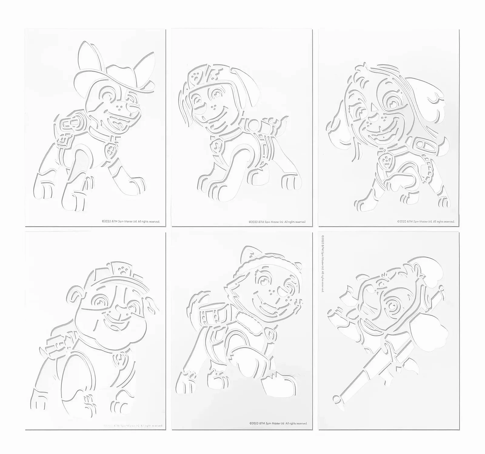PAW Patrol Airbrush Colouring Set Deluxe