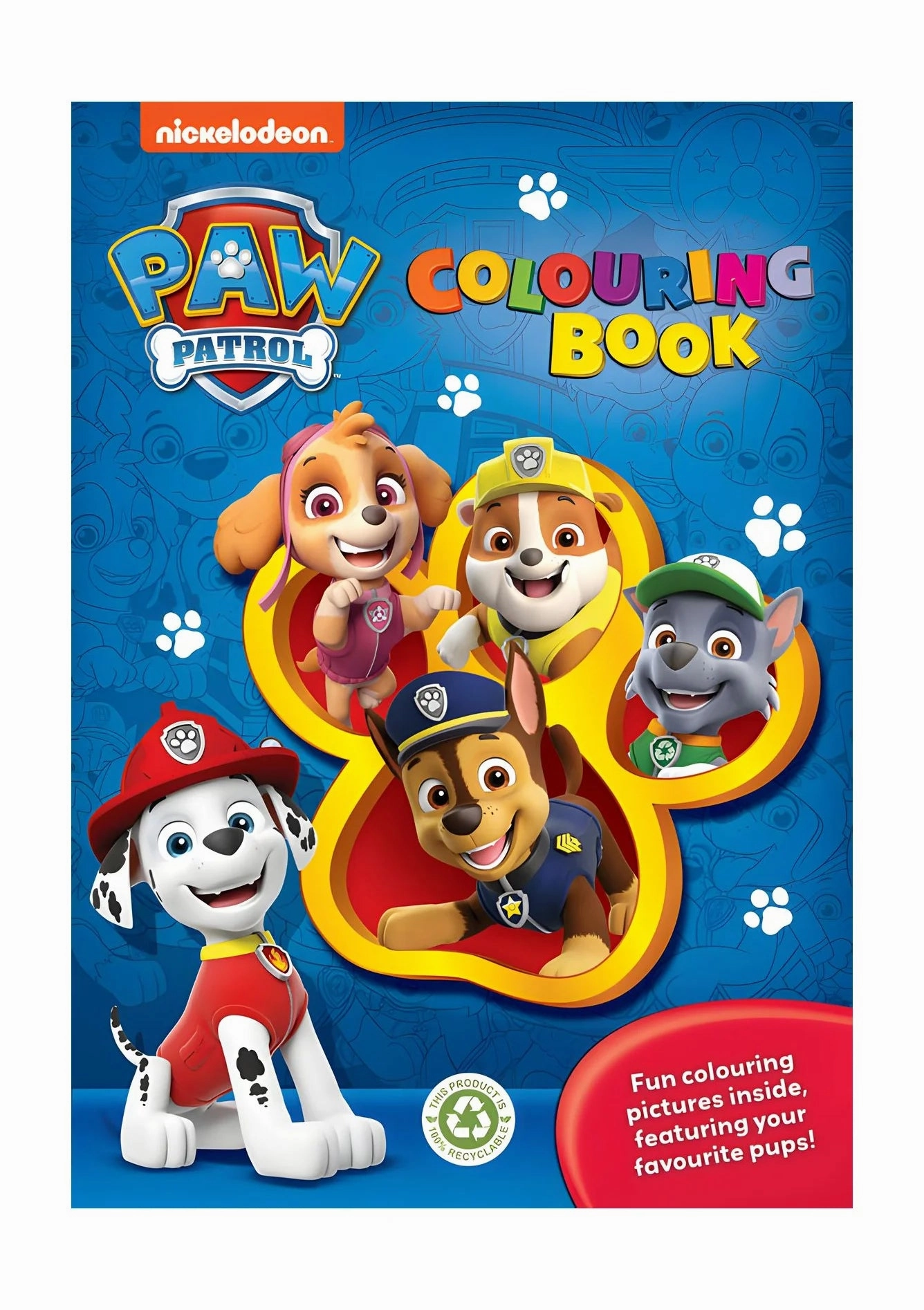 Paw Patrol Colouring Book