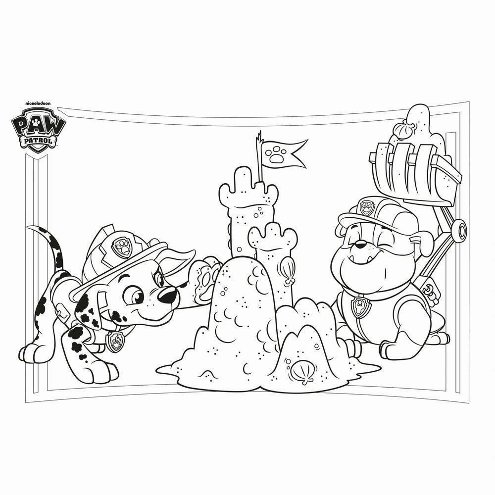 PAW Patrol Giant Activity and Colouring Pad