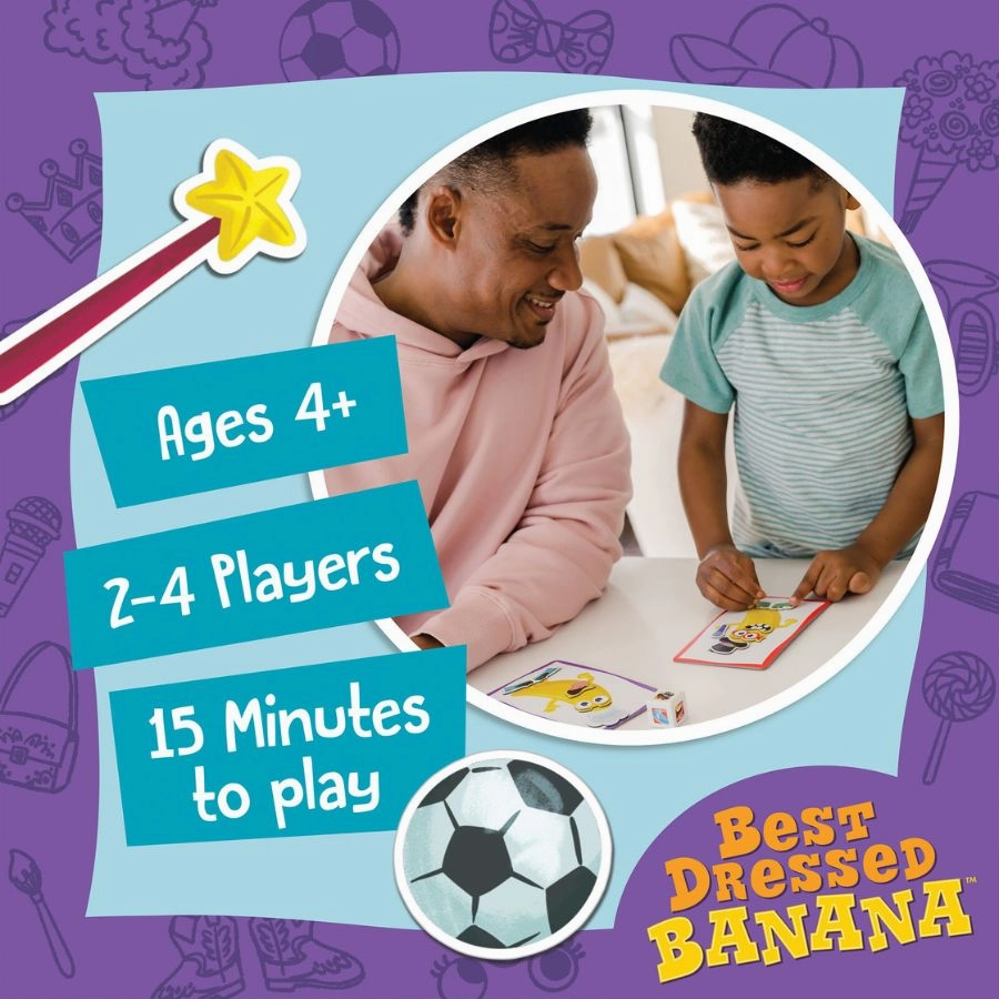 Peaceable Kingdom - Best Dressed Banana Magnetic Dress-Up Game