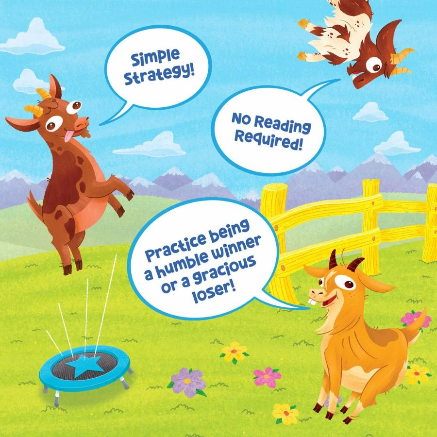 Peaceable Kingdom - Bouncin' Billy Goats Board Game