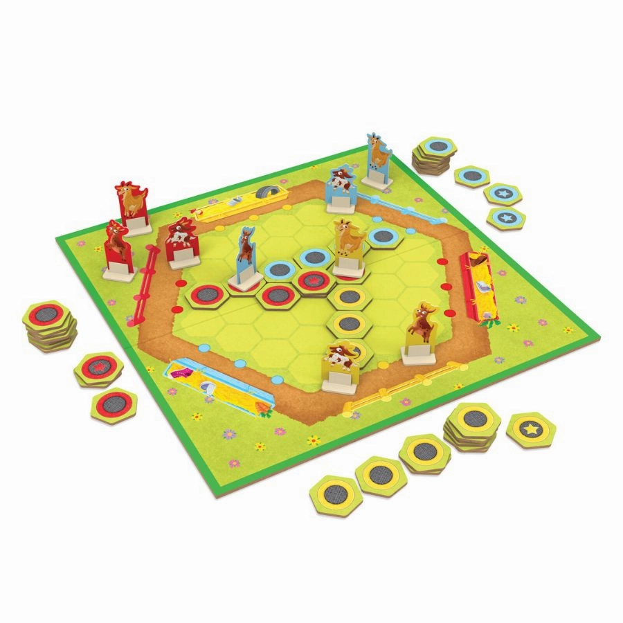 Peaceable Kingdom - Bouncin' Billy Goats Board Game