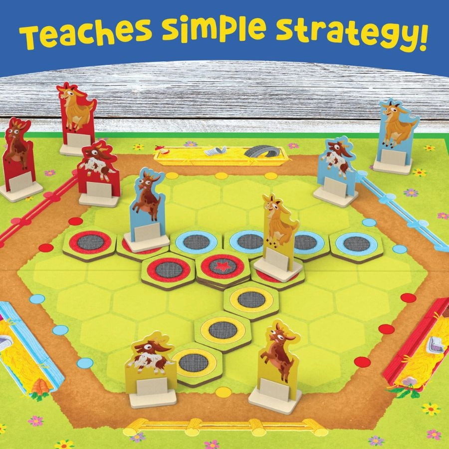 Peaceable Kingdom - Bouncin' Billy Goats Board Game