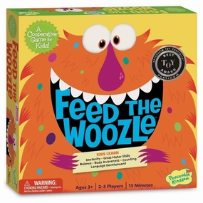 Peaceable Kingdom - Feed The Woozle Preschool Game