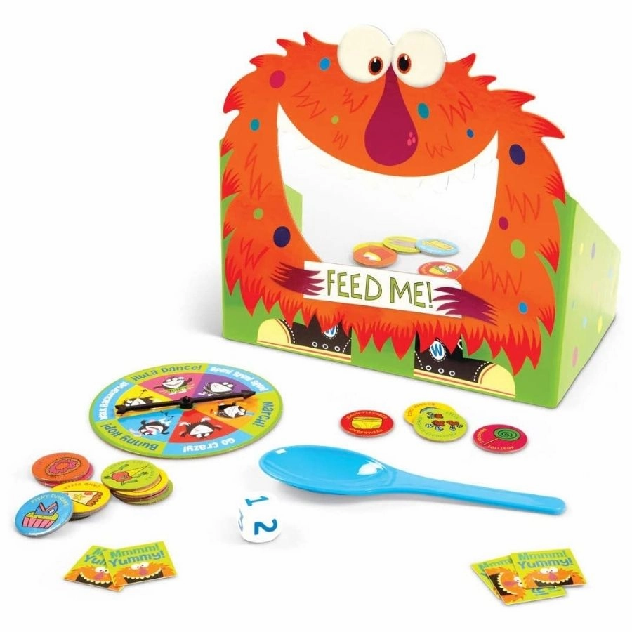 Peaceable Kingdom - Feed The Woozle Preschool Game