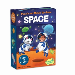 Peaceable Kingdom - Match Up Game and Puzzle: Space