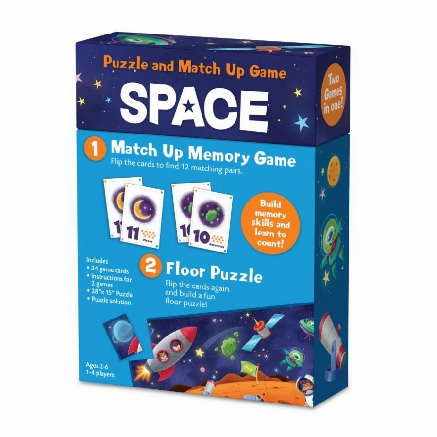 Peaceable Kingdom - Match Up Game and Puzzle: Space