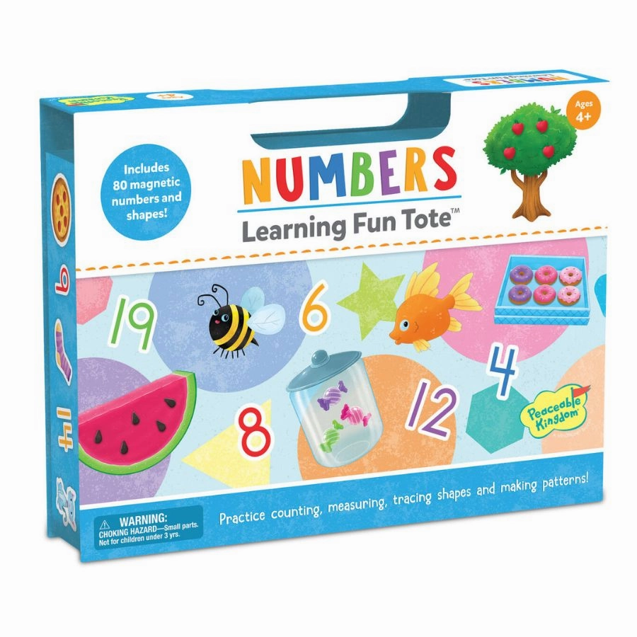 Peaceable Kingdom - Numbers Learning Fun Tote