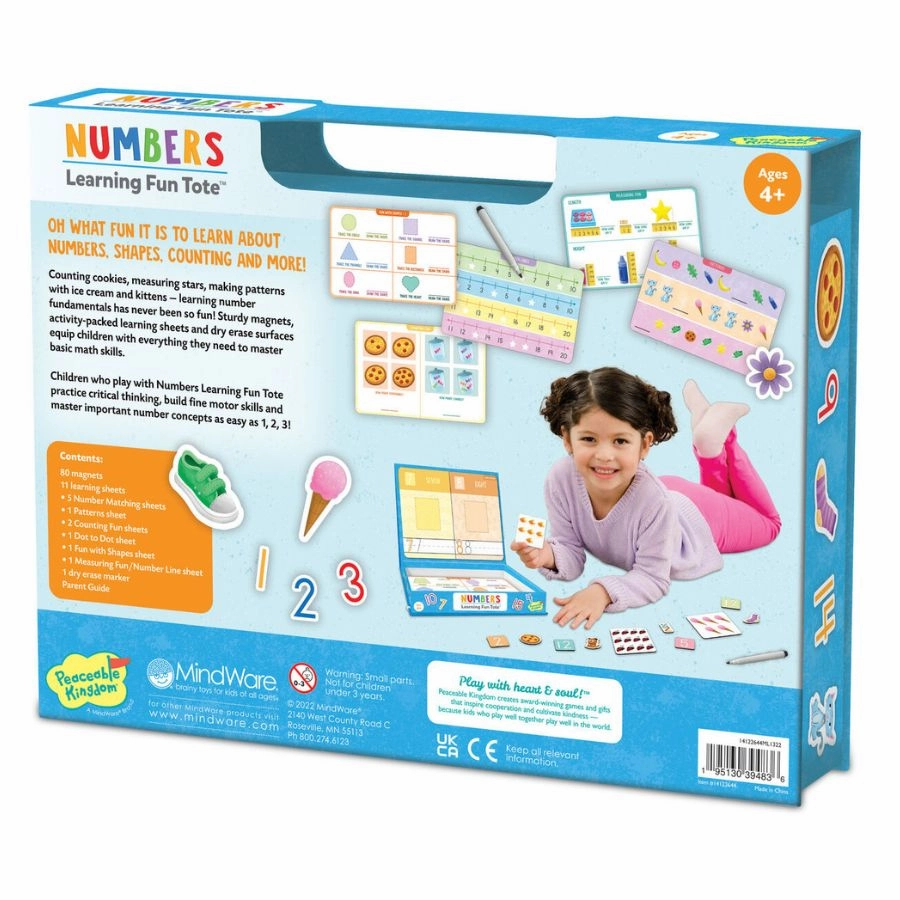 Peaceable Kingdom - Numbers Learning Fun Tote