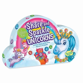 Peaceable Kingdom - Share and Sparkle Unicorns Cooperative Game