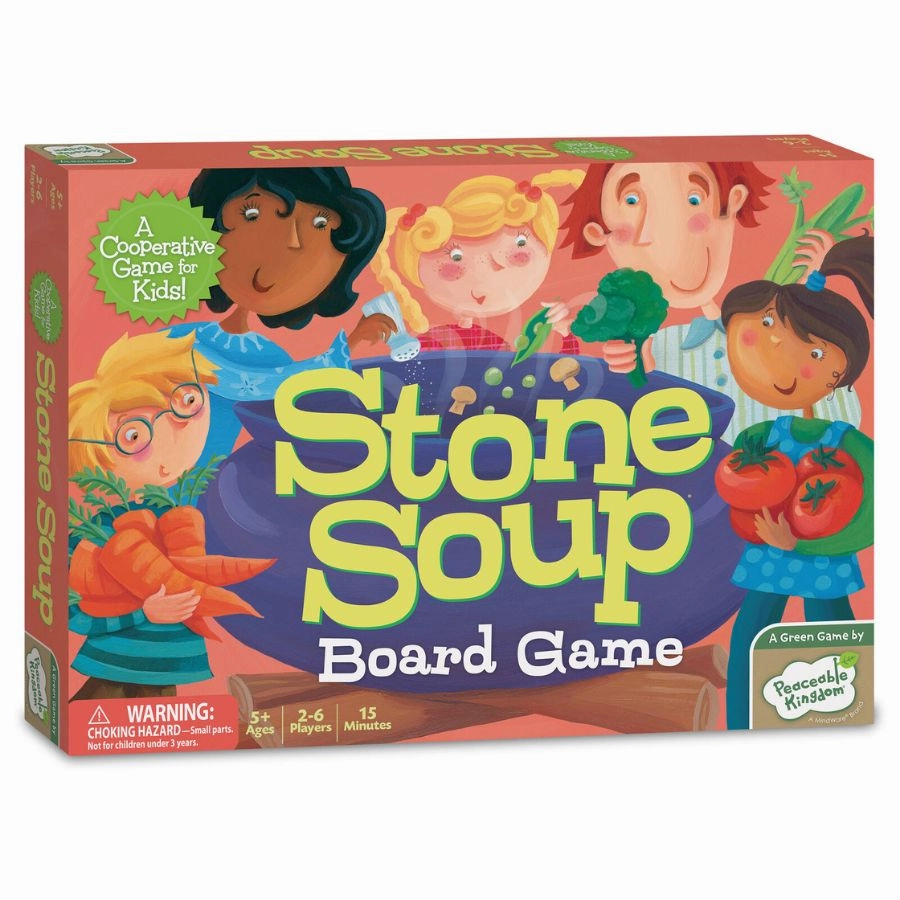 Peaceable Kingdom - Stone Soup Cooperative Board Game for Kids