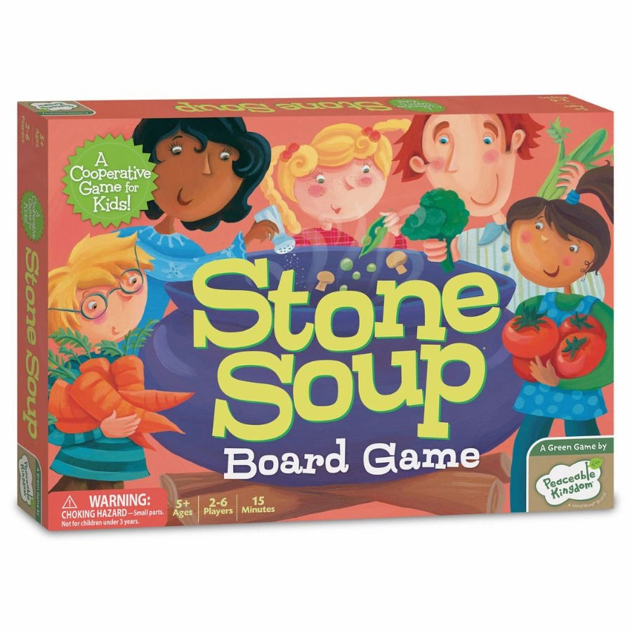Peaceable Kingdom - Stone Soup Cooperative Board Game for Kids