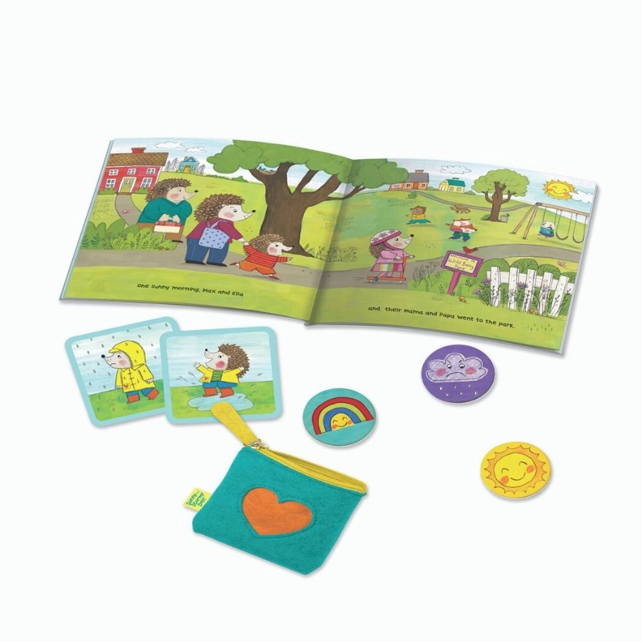 Peaceable Kingdom - Sunny Stormy Day! Book and Game