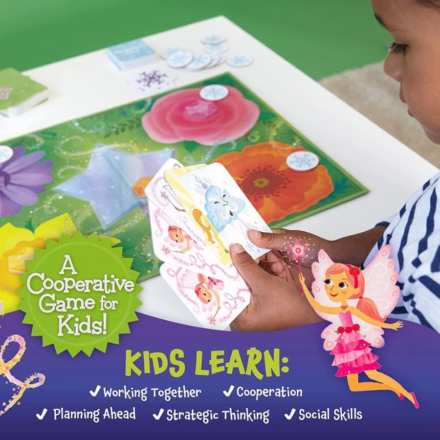 Peaceable Kingdom - The Fairy Game Cooperative Board Game for Kids